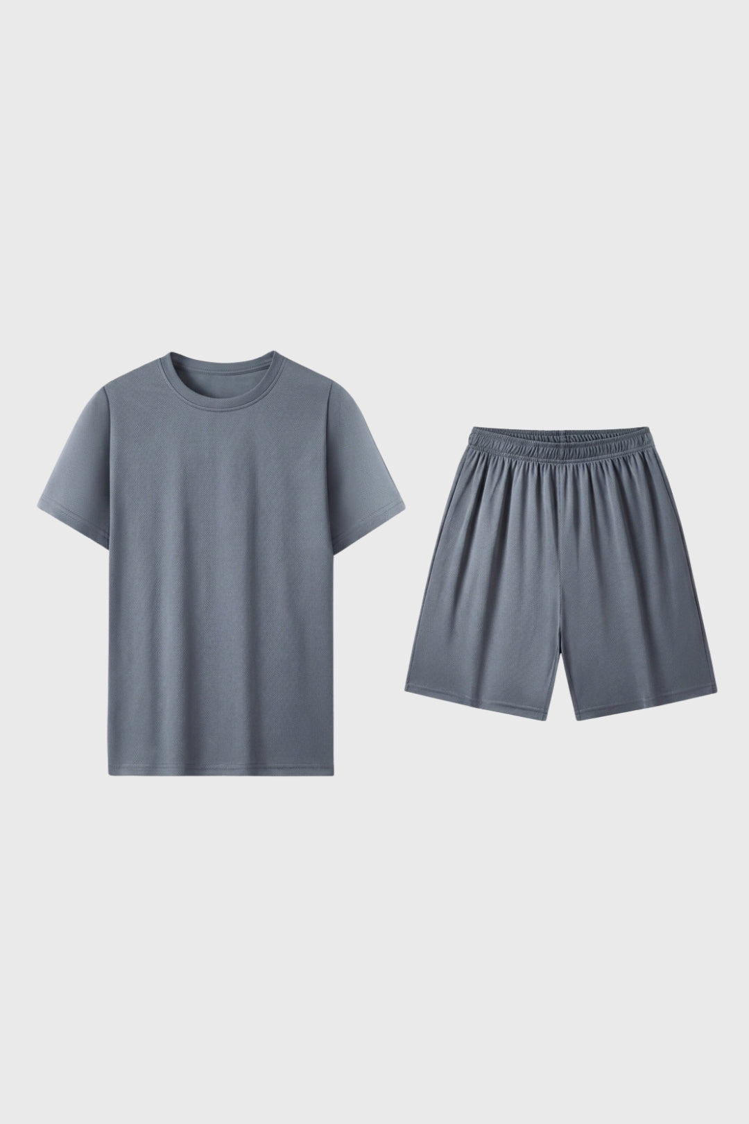 2-Delige Set Heren - T-shirt met Korte Broek | Lounge