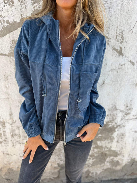 Lichte Jas | Casual & Ademend | Met Capuchon en Ritssluiting | Perfect voor lente en relaxte buitenmomenten
