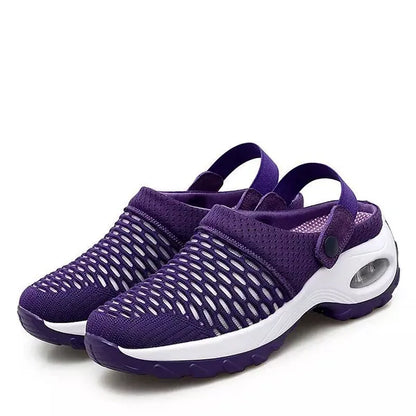 Anouk - Casual Orthopedische Instappers Dames met Luchtzool en Elastische Hielband