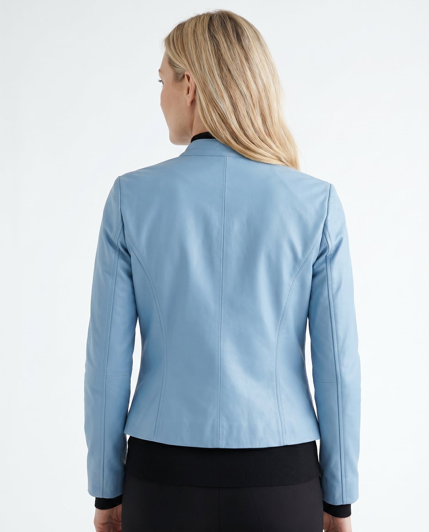 Anouk - Dames Bikerjas Leren Stijl voor de Herfst met Ritssluiting