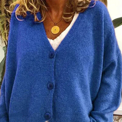 Anouk - Dames Vest Wol Stijl voor de Herfst met Knoopsluiting