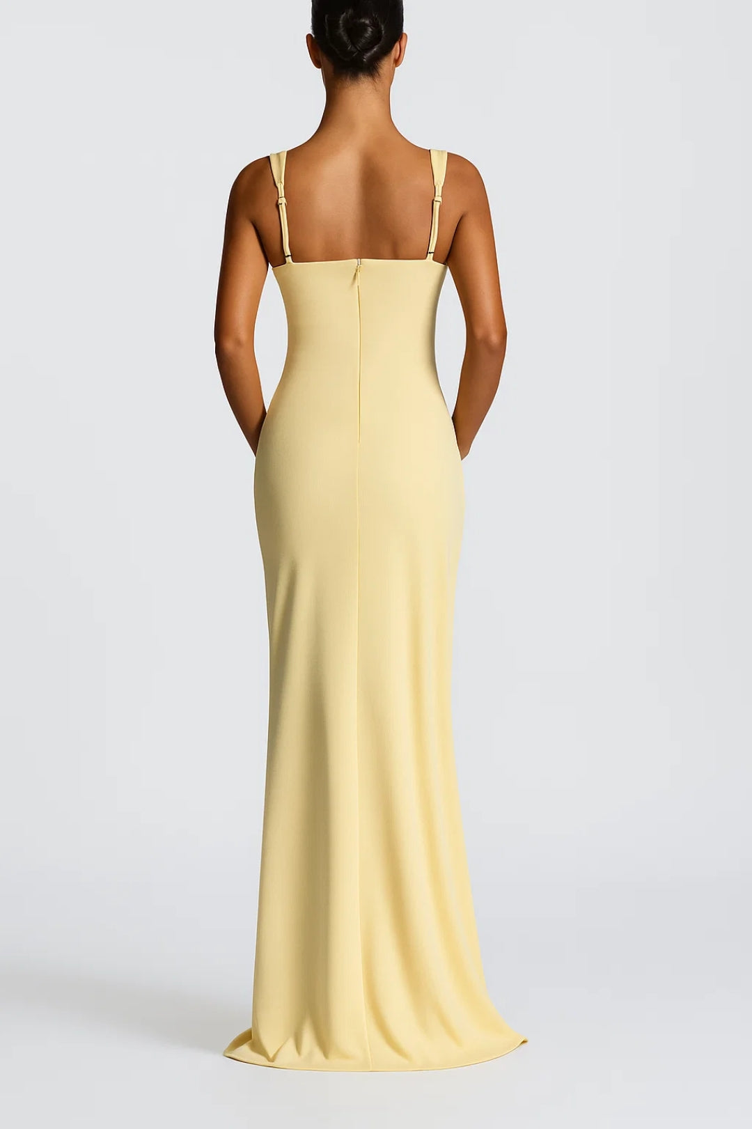 Avondjurk | Asymmetrisch Design met Hoge Split | Elegant en Minimalistisch