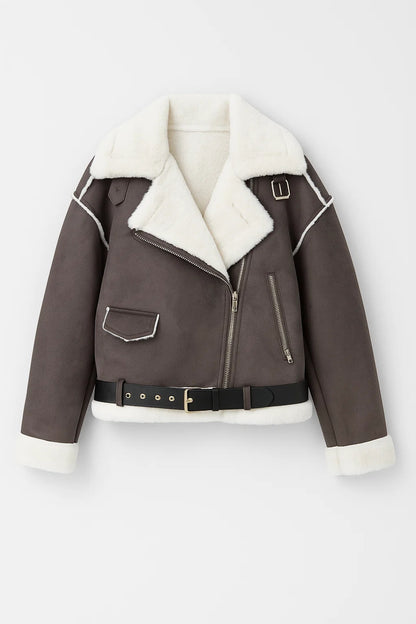 Dames Jas | Biker | Modern | Winter | Comfortabele pasvorm | Opvallende look