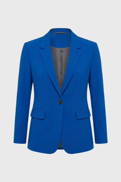 Blazer Dames - Getailleerd met Enkelvoudige Knoopsluiting | Chique