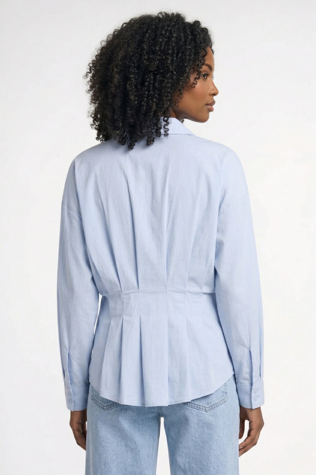 Blouse Dames - Oversized met Getailleerde Taille | Elegant