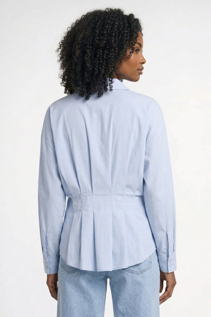 Blouse Dames - Oversized met Getailleerde Taille | Elegant