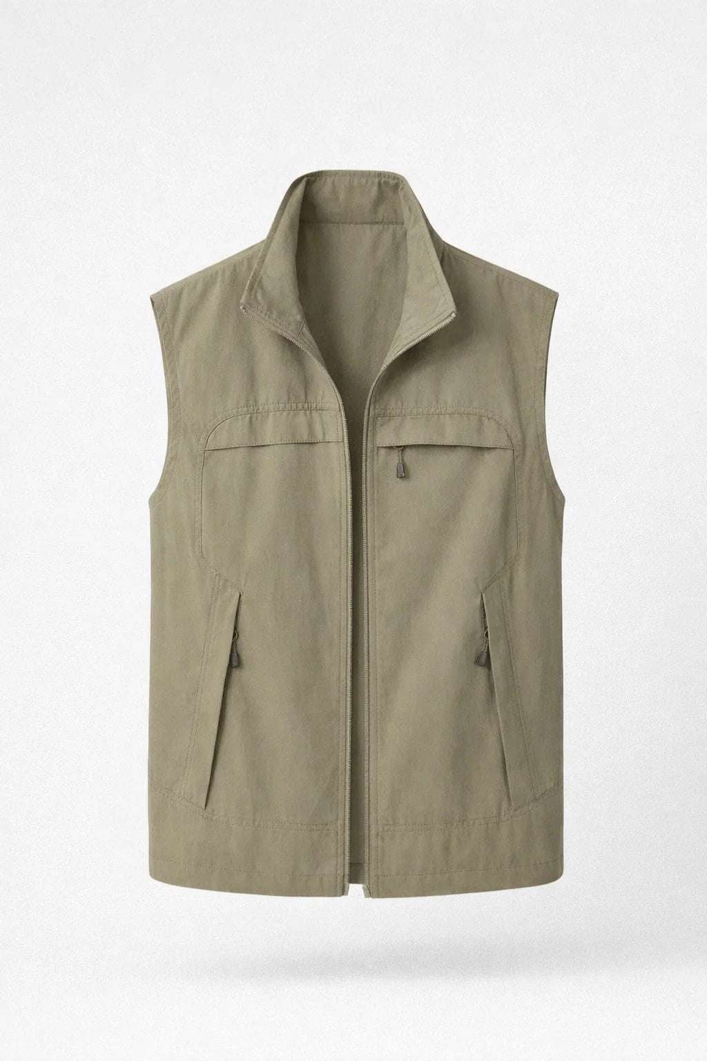 Bodywarmer Heren - Lichtgewicht met Opstaande Kraag | Casual