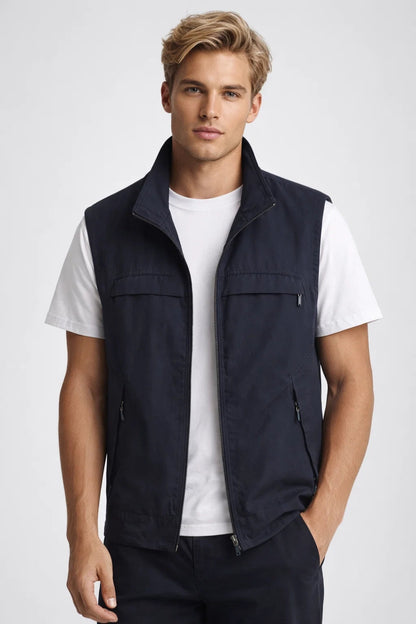 Bodywarmer Heren - Lichtgewicht met Opstaande Kraag | Casual