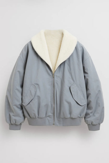 Bomberjas Dames | Gevoerd | Sherpa Kraag | Winter | Comfortabele pasvorm | Ideaal voor koude dagen