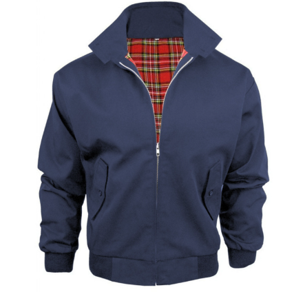 Bram - Heren Herfstjas Casual Smart met Ritssluiting en Boordkraag
