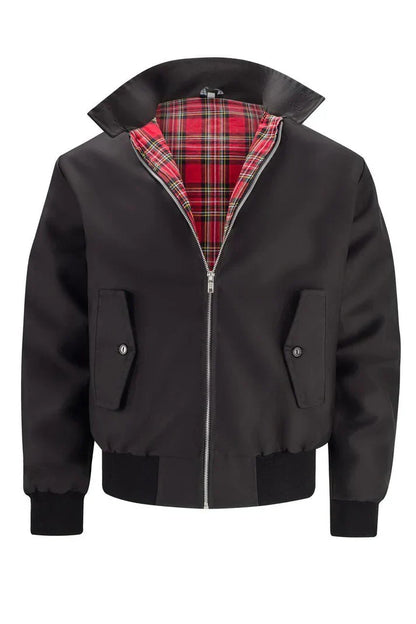 Bram - Heren Herfstjas Casual Smart met Ritssluiting en Boordkraag