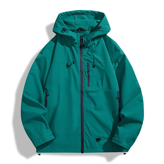 Bram - Heren Regenjas voor de Herfst met Capuchon
