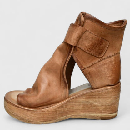 Britt - Boho Laarzen Dames met Sleehak en Comfortabele Pasvorm