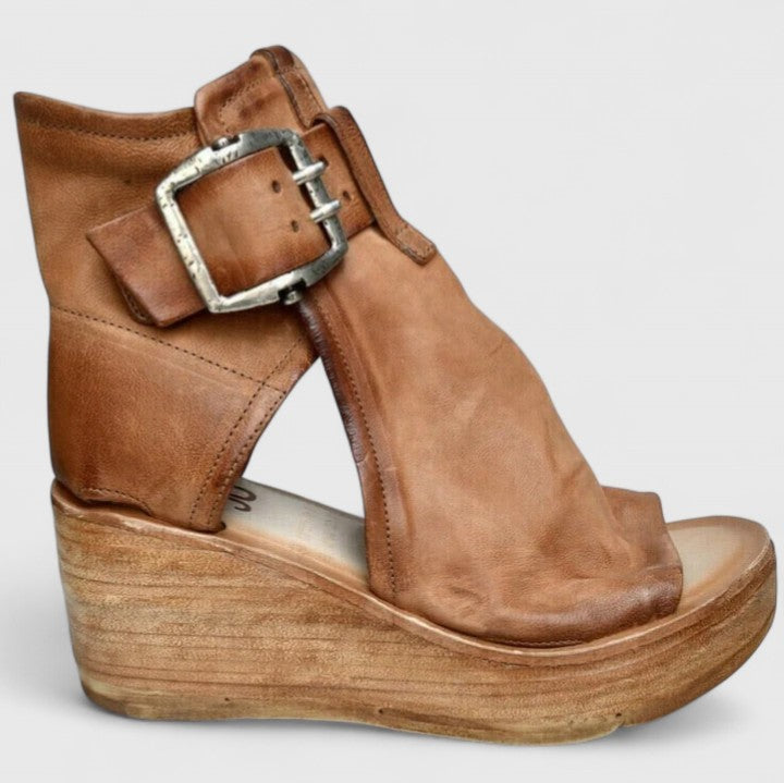 Britt - Boho Laarzen Dames met Sleehak en Comfortabele Pasvorm