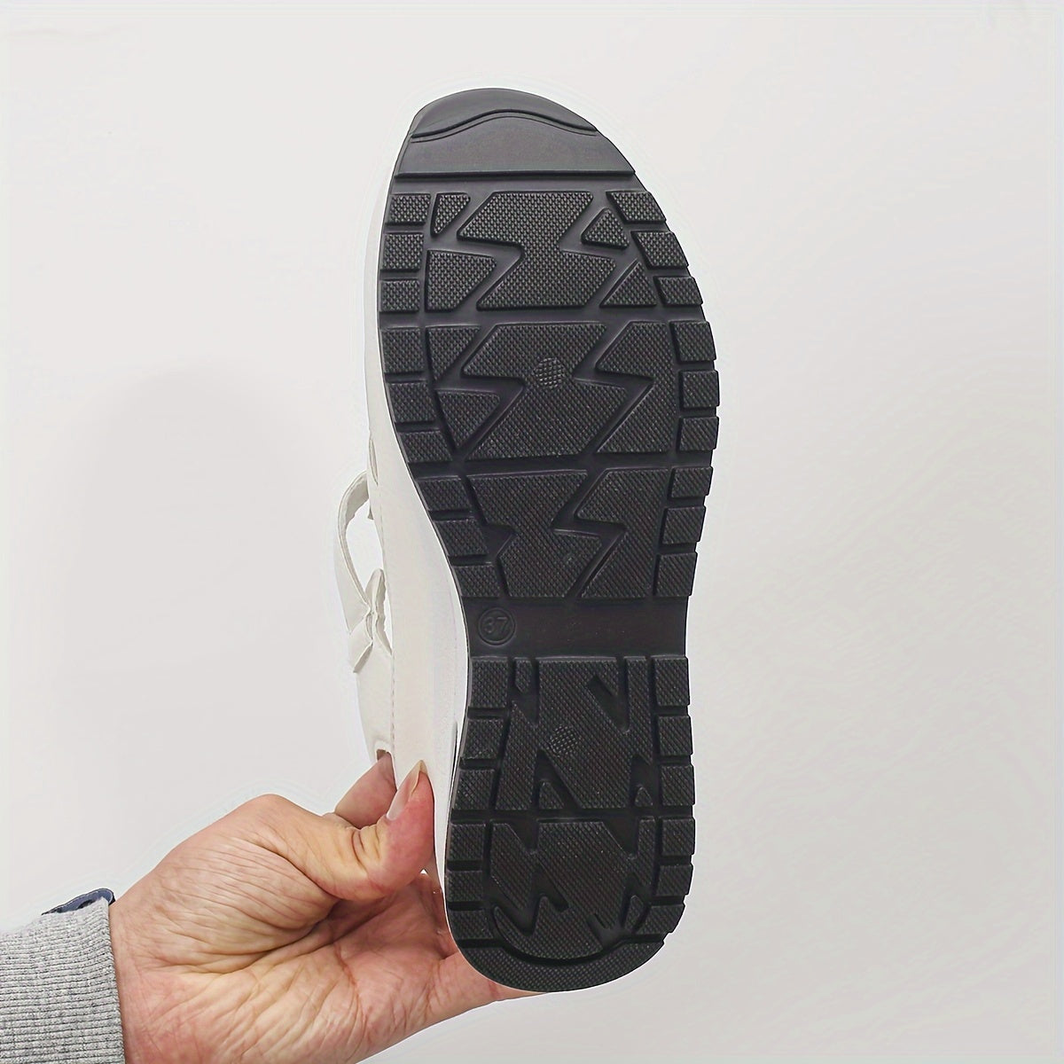 Britt - Sportieve Orthopedische Sandalen Dames met Klittenband en Sleehak