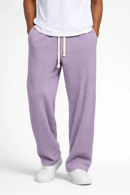 Broek Heren - Relaxed Wide Leg met Trekkoord | Casual