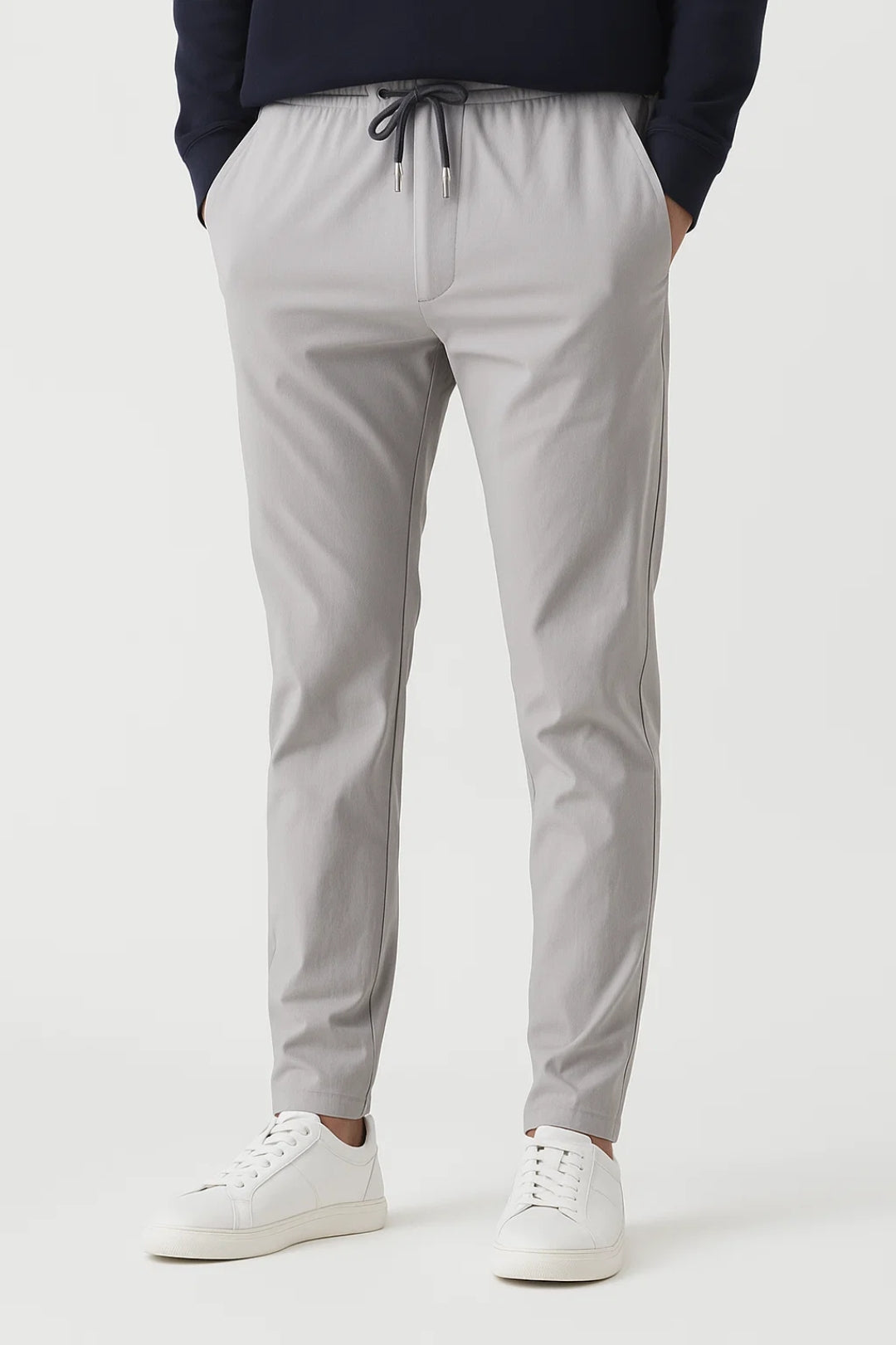 Broek Heren | Elastische Tailleband | Casual | All-Season | Comfortabele pasvorm | Geschikt voor dagelijks gebruik