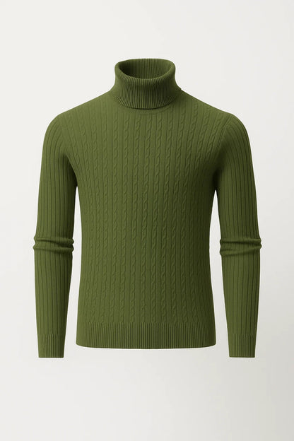 Coltrui Heren | Kabelgebreid | Slimfit | Winter | Ideaal voor koude dagen