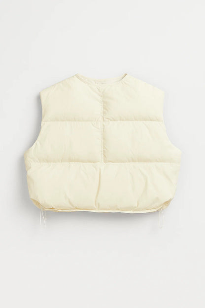 Cropped Bodywarmer Dames | Lichtgewicht en Mouwloos | Trendy en Functioneel