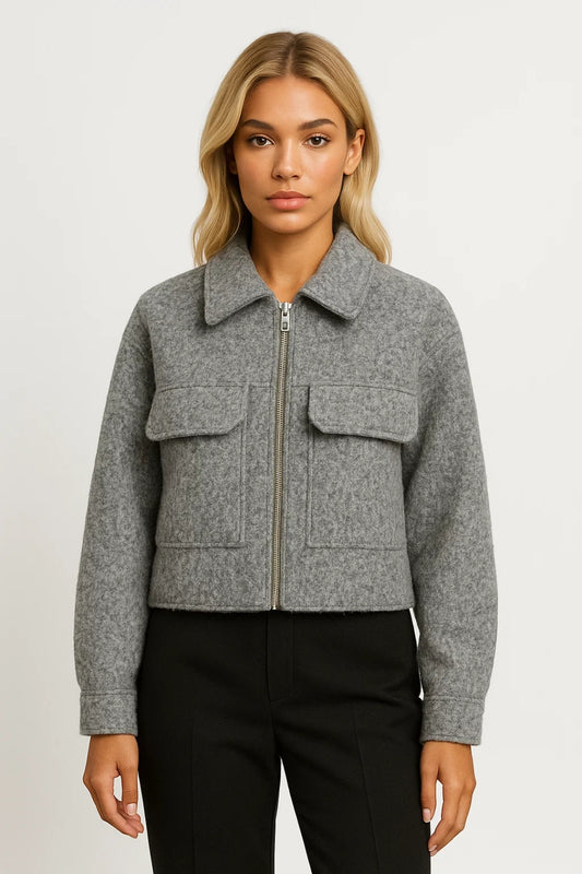 Dames Jas | Minimalistisch | Modern | All-Season | Comfortabele pasvorm | Opvallende look