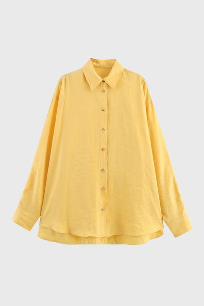 Blouse Dames - Oversized Fit met Knoopsluiting | Veelzijdig