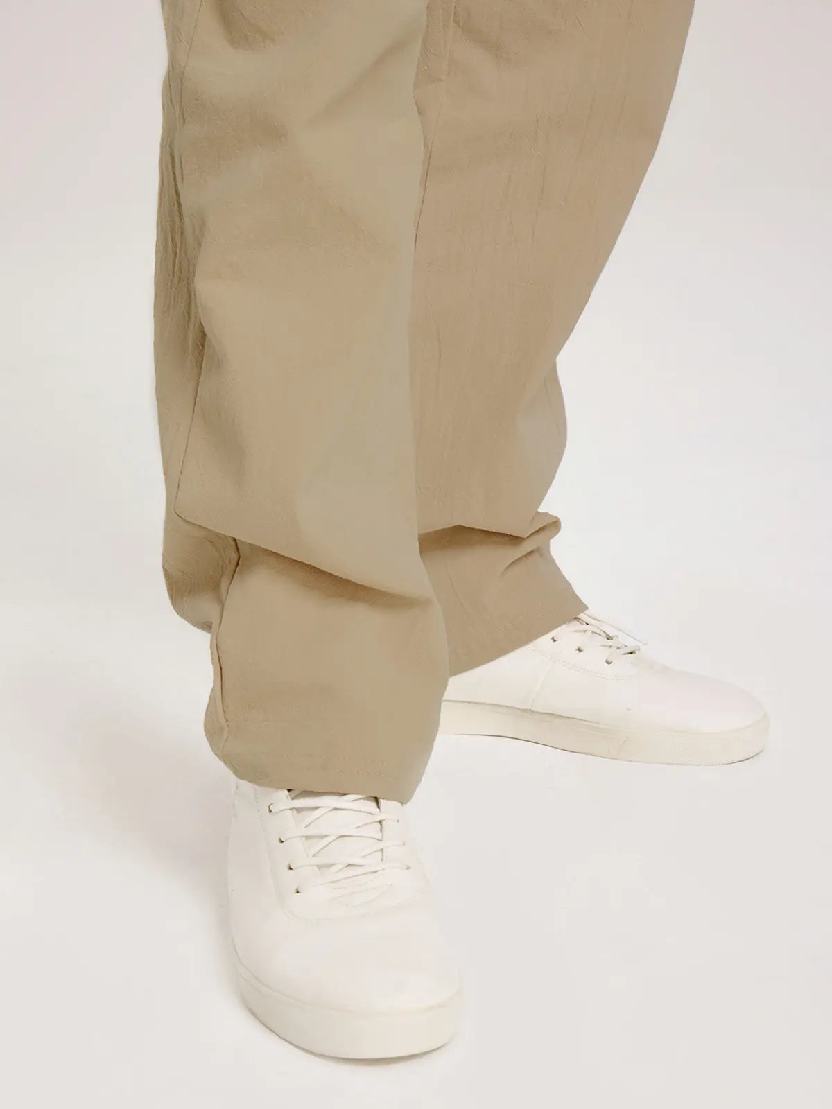 Daan - Casual Linnen Broek Heren met Elastische Taille en Koord