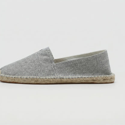 Daan - Casual Linnen Loafers Dames met Touwzool en Instapmodel