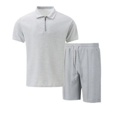 Daan - Stoere Heren Zomerset met Ritssluiting en Elastische Tailleband