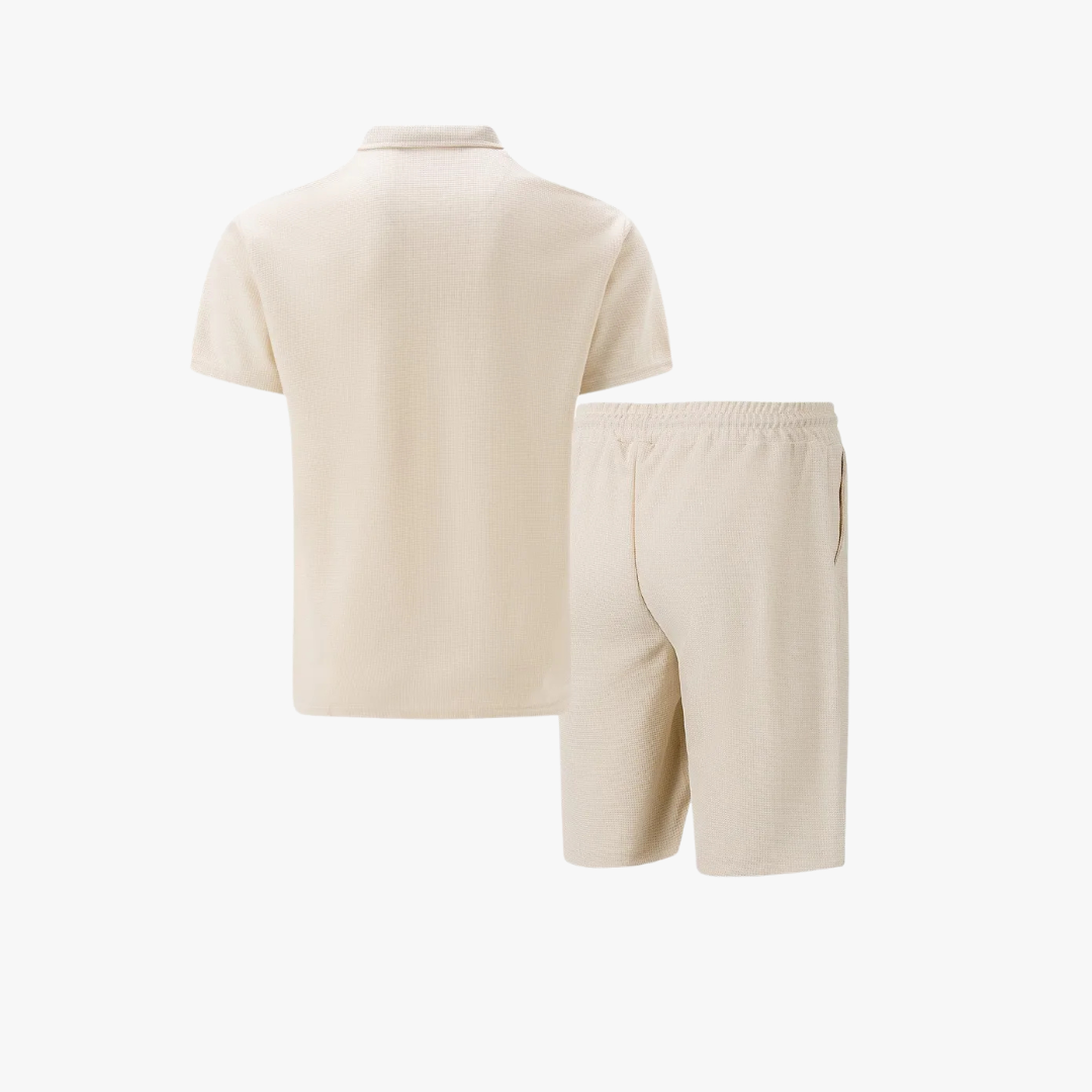 Daan - Stoere Heren Zomerset met Ritssluiting en Elastische Tailleband