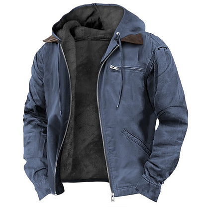 Daan - Heren Outdoor Jas met Capuchon en Fleecevoering