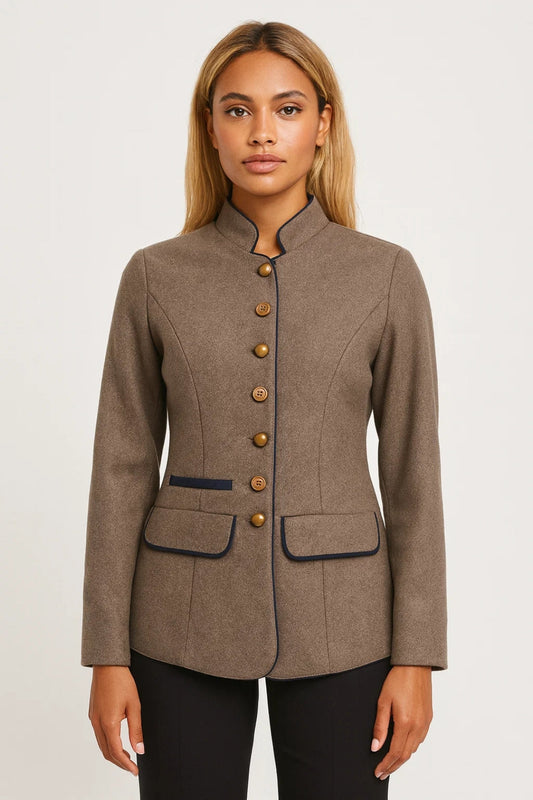 Dames Blazer | Getailleerd Elegant | Met Knoopjes | Herfst