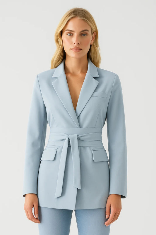 Dames Blazer | Getailleerd | Met Ceintuur | Allseason