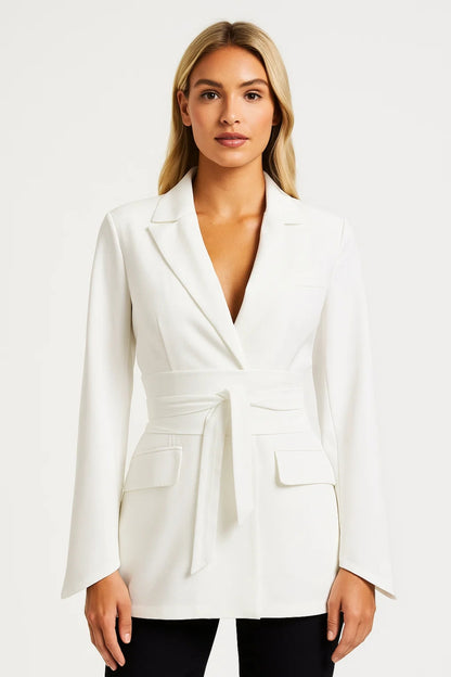 Dames Blazer | Getailleerd | Met Ceintuur | Allseason