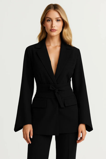 Dames Blazer | Getailleerd | Met Ceintuur | Allseason