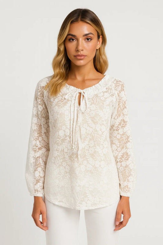 Dames Blouse | Elegant | Lange Mouw | Herfst