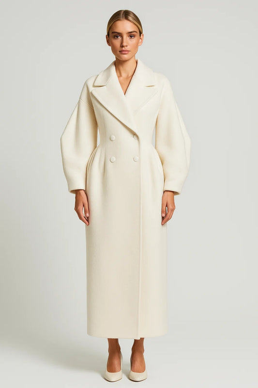 Dames Jas | Elegant Getailleerd | Dubbelrij Mouw | Winter