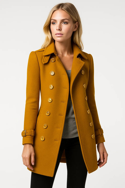 Dames Jas | Elegant Getailleerd | Met Kraag | Winter