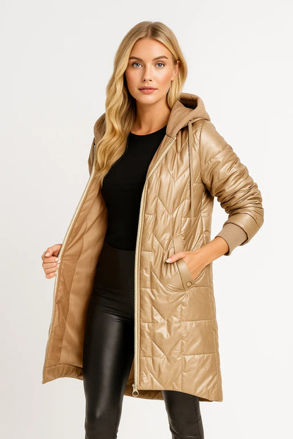 Dames Jas | Elegant | Met Capuchon | Winter