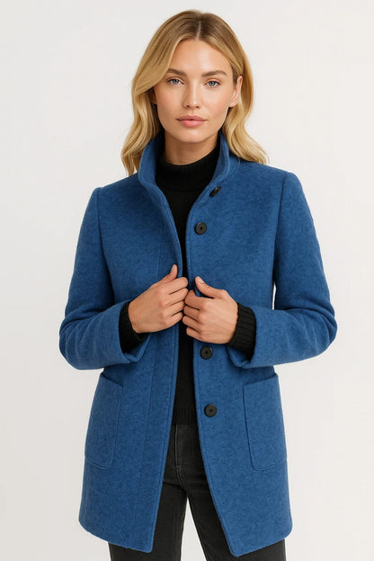 Dames Jas | Elegant | Met Knoopsluiting | Winter