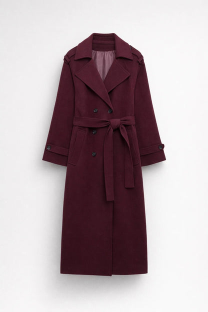 Dames Jas | Elegant | Met Riem | Winter