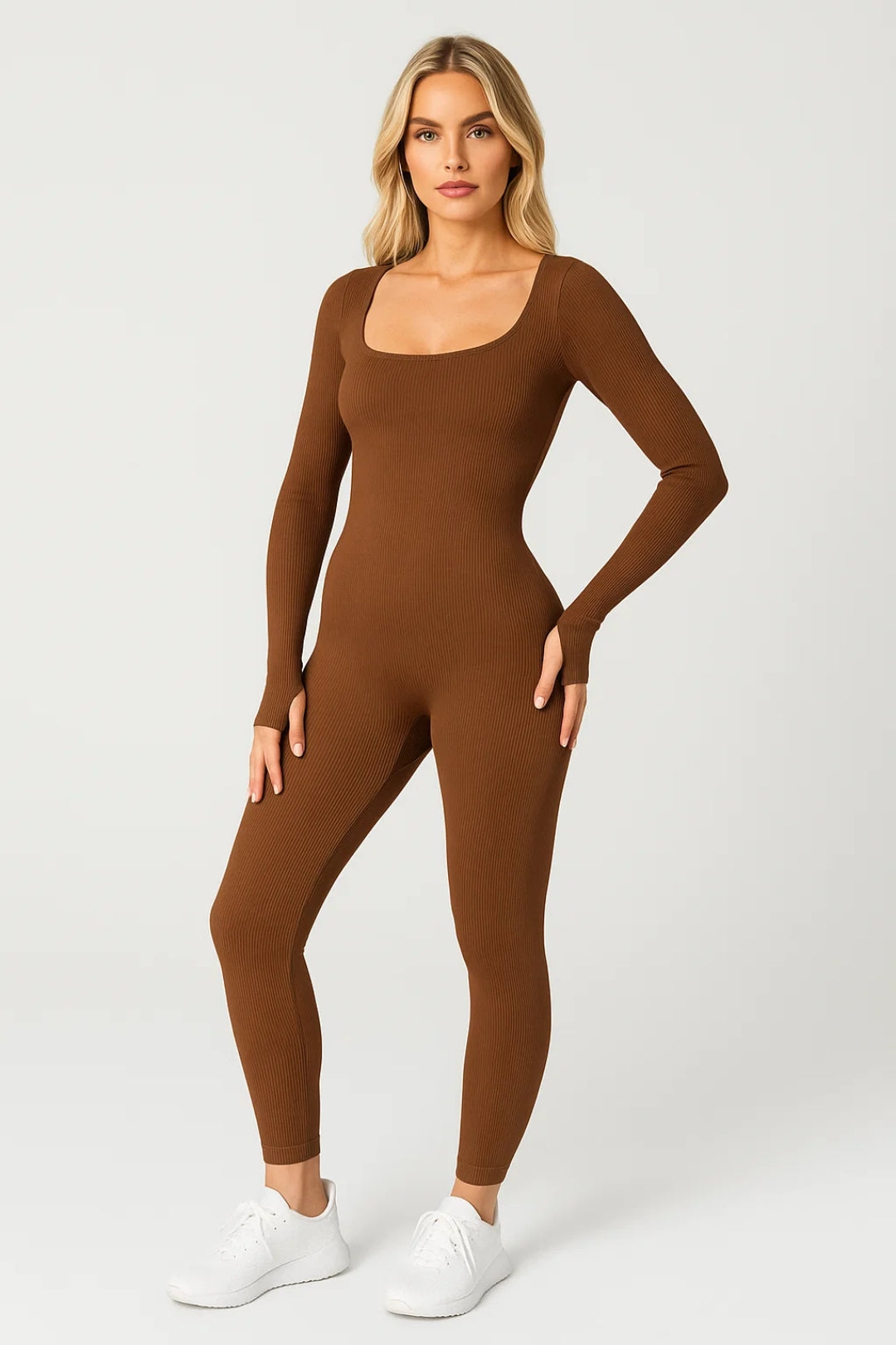 Dames Jumpsuit | Basic | Lange Mouw | Allseason