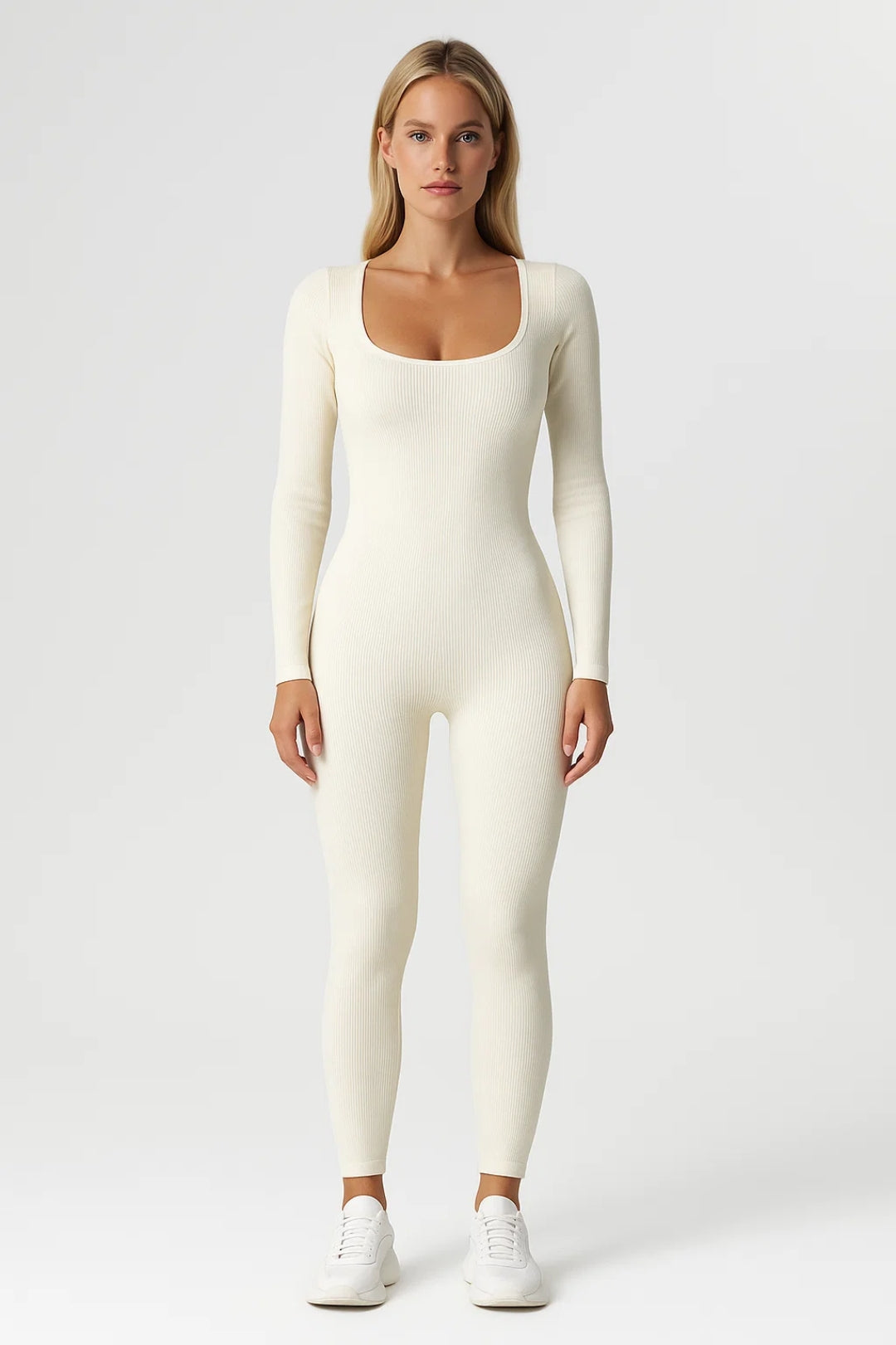 Dames Jumpsuit | Basic | Lange Mouw | Allseason