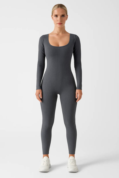 Dames Jumpsuit | Basic | Lange Mouw | Allseason