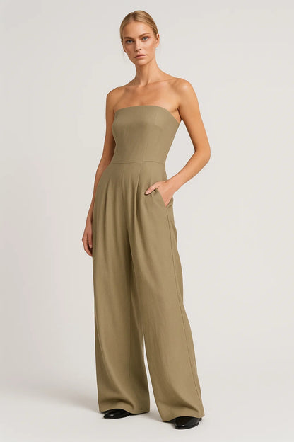 Dames Jumpsuit | Elegant | Strapless | Zomer