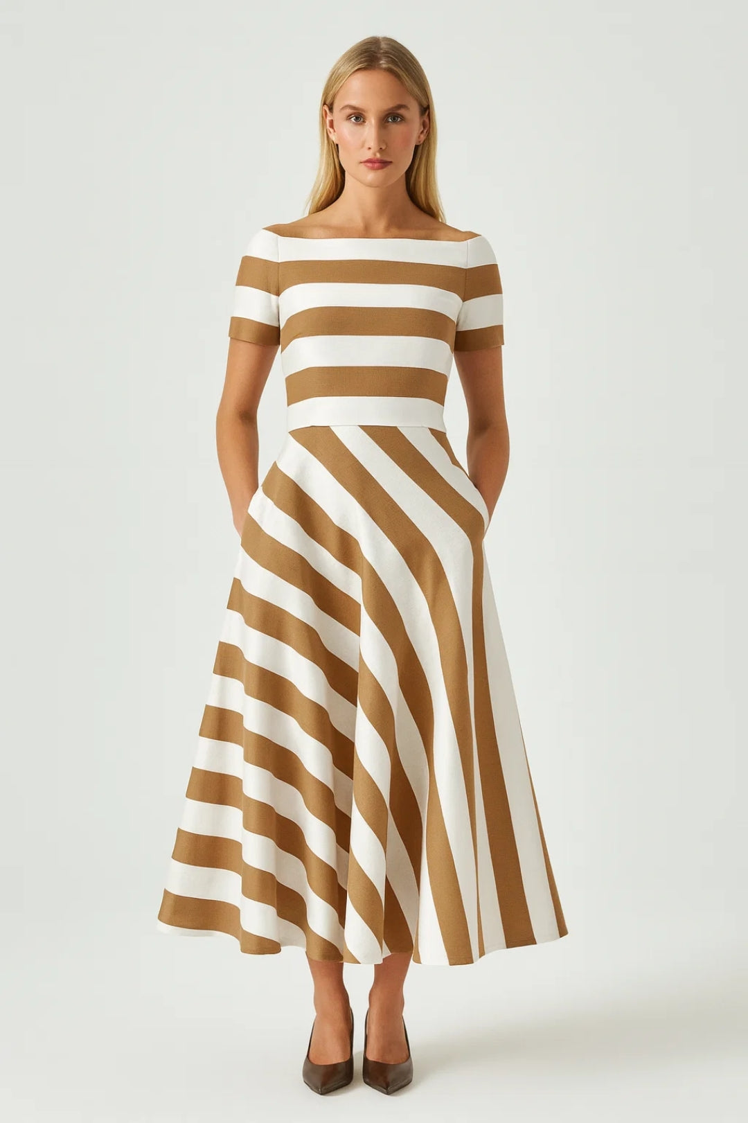 Dames Jurk | Elegant | Aangesloten Model | Herfst