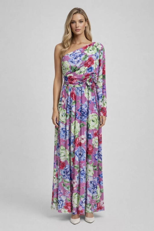 Dames Jurk | Elegant Maxi | Lange Mouw | Winter