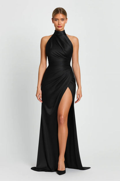 Dames Jurk | Elegant | Met Split | Winter