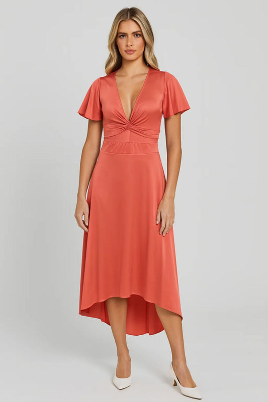 Dames Jurk | Elegant | Midi | Herfst