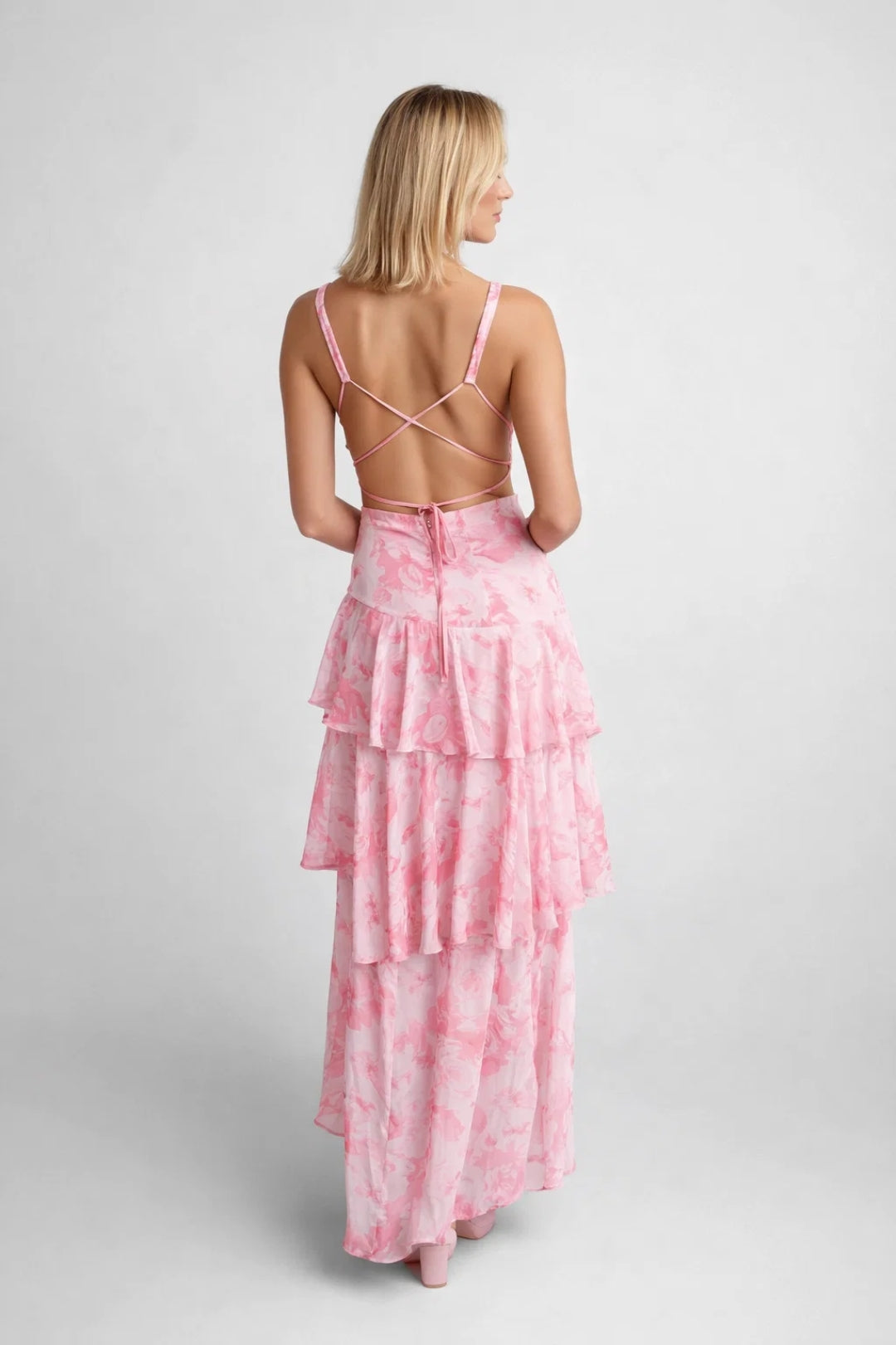 Dames Jurk | Elegant Midi | Open Rug | Winter