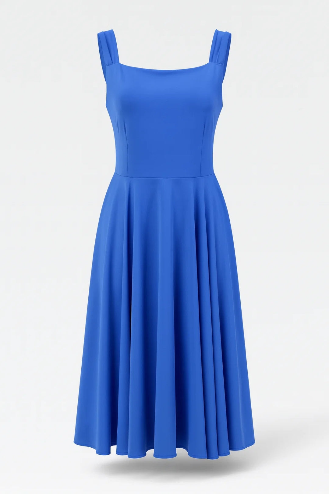 Dames Jurk | Elegant Midi | Zonder Mouwen | Winter